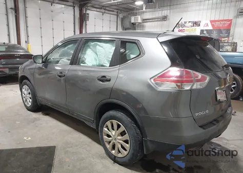 2016 Nissan Rogue S из США, поврежденный, VIN JN8AT2MV3GW149902